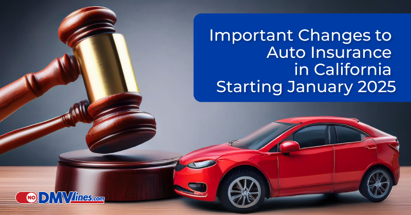 Important Changes to Auto Insurance in California Starting January 2025